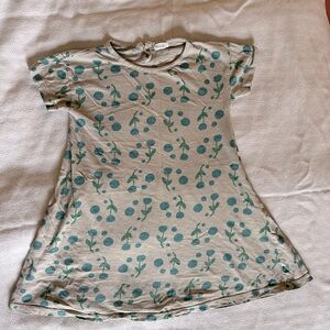 Barcelona-brand Picnik, shortsleeved floral tee dress 4T